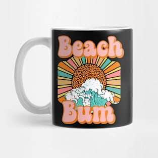 Beach Bum Vintage Retro Mug